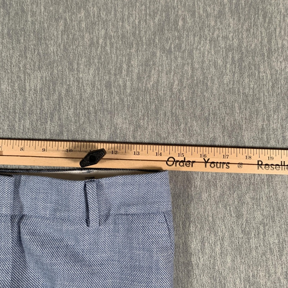 Talbots Pants Womens 2P Petite Light Blue Hampshire Ankle Pant Textured Office - Picture 8 of 12